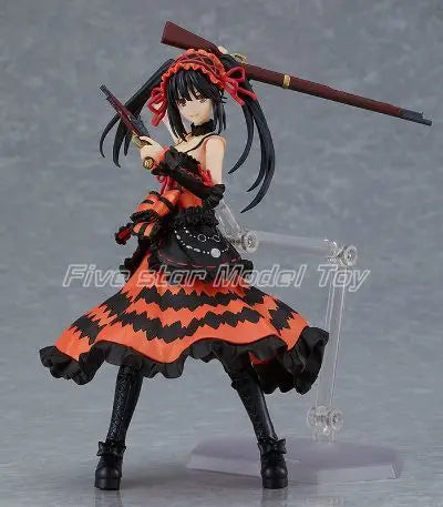 【FS】 Original Max Factory figma 585  Date A Live III Kurumi Tokisaki Figure Model Toys Gifts Collection