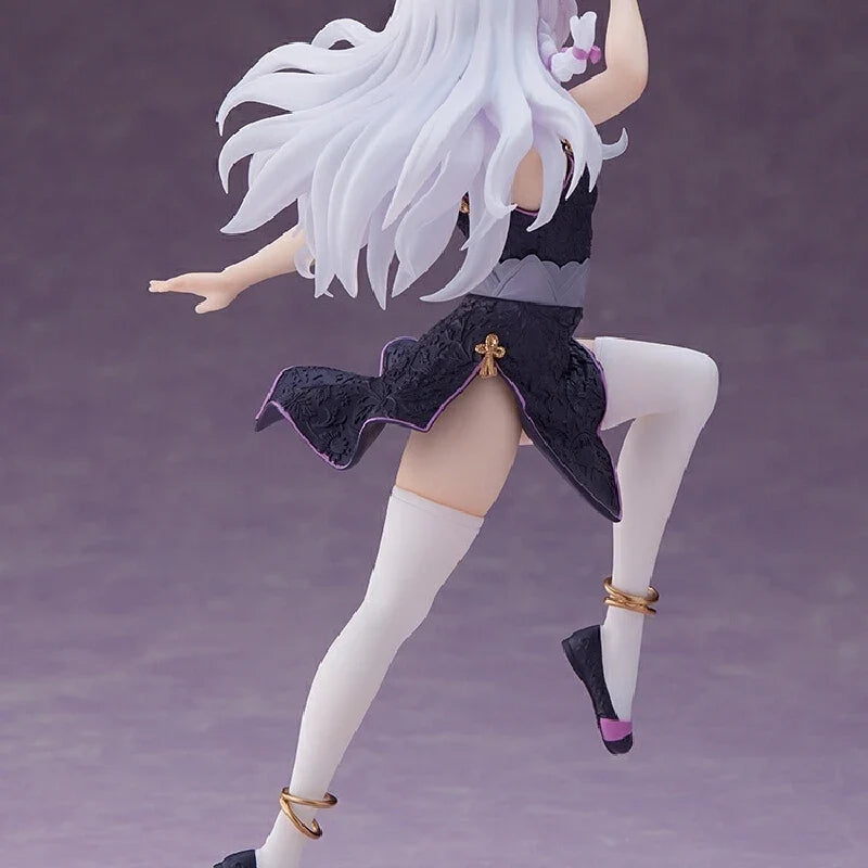 Wandering Witch: The Journey Of Elaina Cheongsam Elaina Ashen Witch Anime Figures Model Collect Ornament Toys Kawaii Doll Otaku