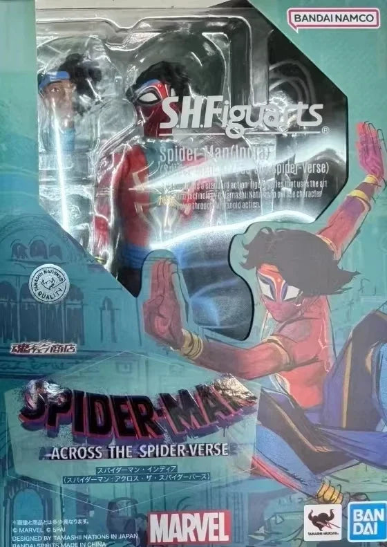 Original Brand New Bandai Banpresto Spider-Man Across The Spider Verse S H Figuarts Spider Gwen Miles Morales Spider Punk Toy