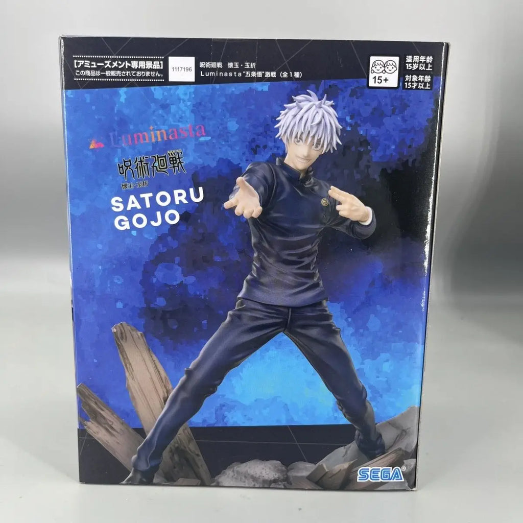 In Stock SEGA Luminasta Jujutsu Kaisen: Hidden Inventory Satoru Gojo -Fierce Battle- PVC 17CM Anime Action Figures Model Toy