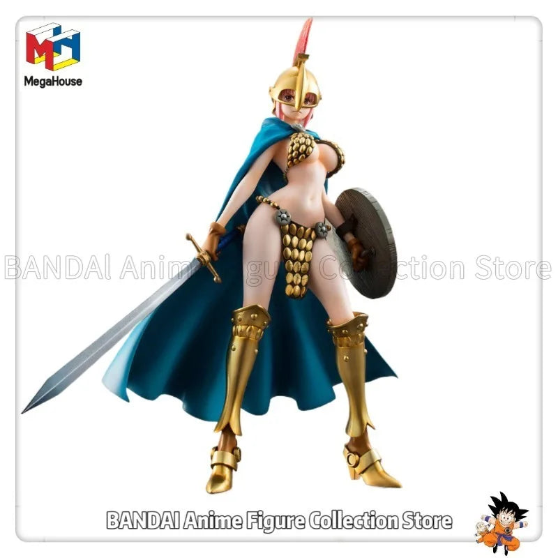 Original MegaHouse Portrait.Of.Pirates ONE PIECE  "Sailing Again" Gladiator Rebecca【Limited Edition】 Anime Characters Models