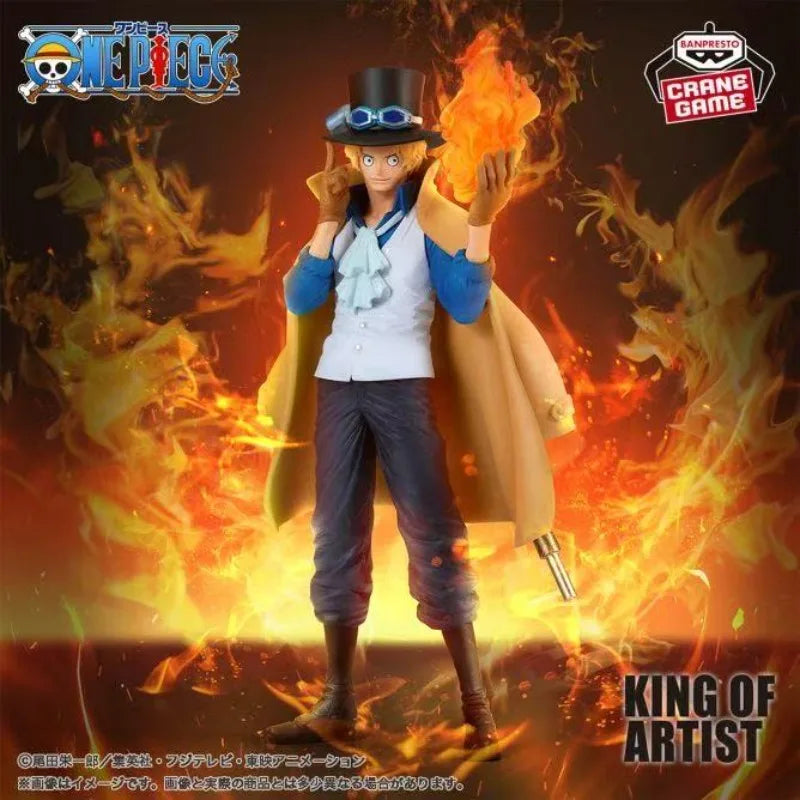 Bandai Original In Stock Anime ONE PIECE KING OF ARTIST KOA Sabo PVC Action Figure Collectible Model Toy Gifts WY