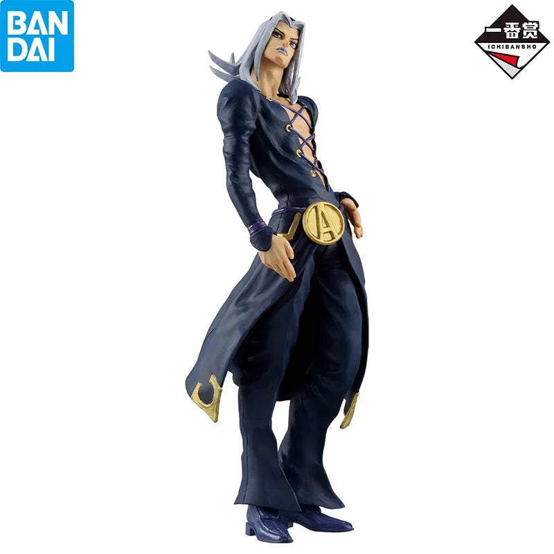 Auf Lager Bandai JoJo's Bizarre Adventure Golden Wind Leone Abbacchio Figur Ichiban Kuji E 27cm Anime Action Modell Spielzeug Geschenk Junge
