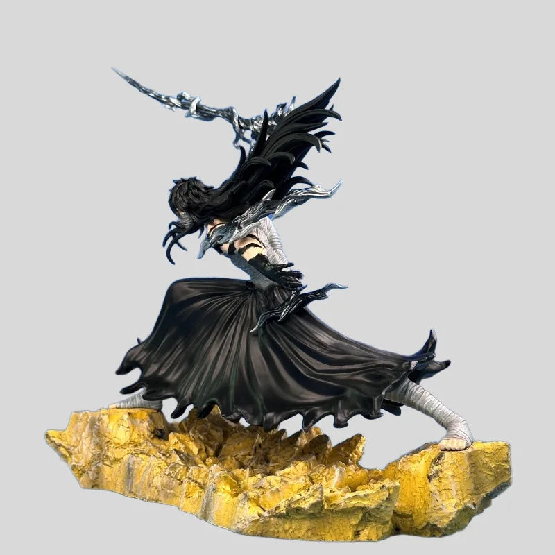 ‌Bleach Anime Ichigo Kurosaki 24cm Moonless Combat Figure Model Statue Collectible Desktop Decor for Boys Gift