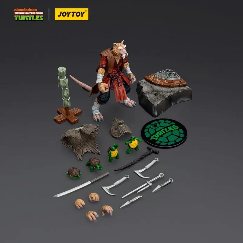 [IN STOCK] JOYTOY 1/18 Action Figures TMNT Splinter April O'Neil Anime Figures Model Toy