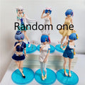 Anime Re:Life In A Different World From Zero kawaii Emilia Figure Rem PVC Collection Model Toys Hobbies for Birthday Gift
