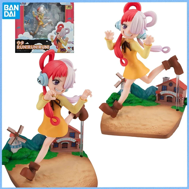 BANDAI MegaHouse GEM Genuine ONE PIECE UTA Run! Run! Run! 15th Crunchyroll Exclusive Action Figures Doll for Collectors