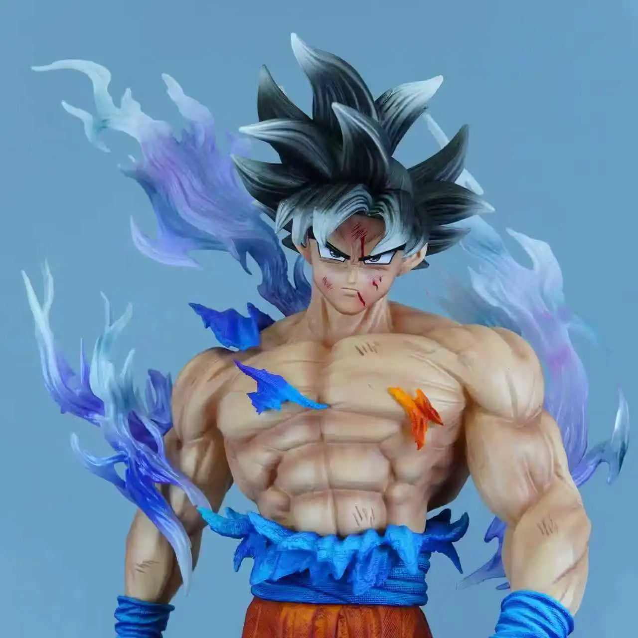 42cm 16.5 inch Anime Goku Action Figures Pvc Statue Desktop Ornamen Collection Statue Model Decoration Room Desk Toys Gifts