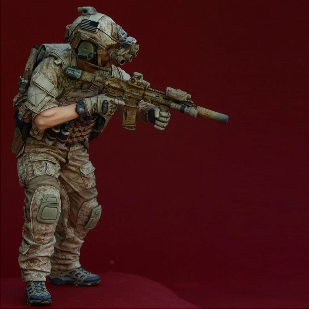 1/16 DEVGRU Operator #1, Resinmodellfigur Soldat, Militärthemen, Bausatz unmontiert und unbemalt