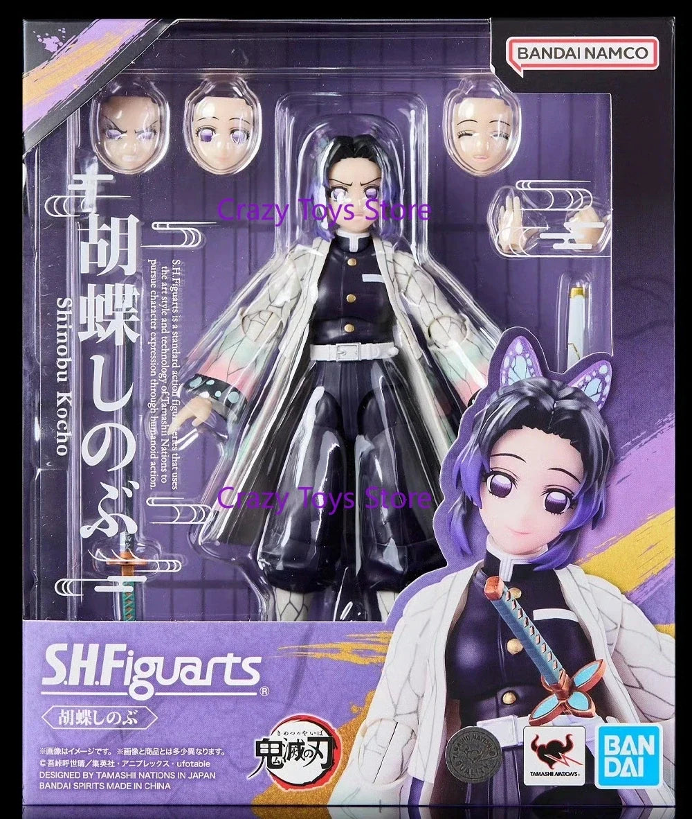 In Stock and In Stock BANDAI S.H.Figuarts SHF Demon Slayer: Shinobu Kocho Movable Figure Model Toy Collection Gift