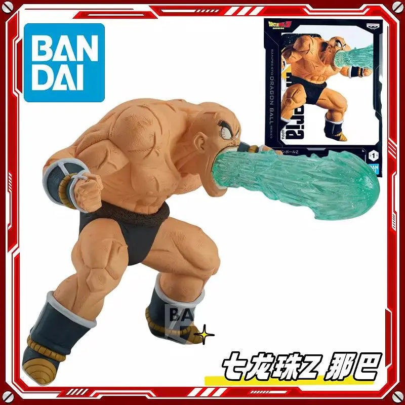 Bandai Original BANPRESTO G x materia Dragon Ball Z Nappa Figure Anime Model ornament Toy children festival birthday gift