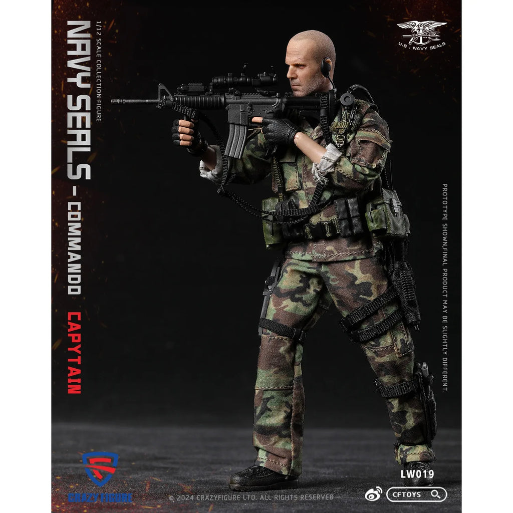 Original CFTOYS Special Assault Team-Top Soldier Action Figure 1/12 Lw020 Lw019 6inch Men Soldier Model Pvc Statue Toy Gifts