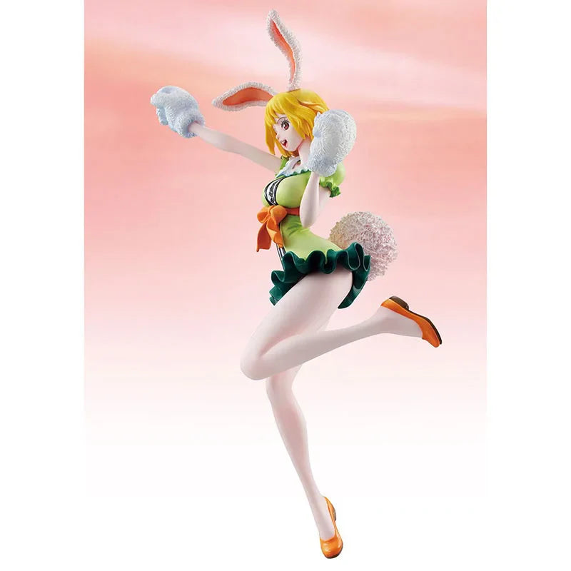 MEGAHOUSE Portrait.Of.Pirates ONE PIECE Limited Edition Carrot PVC Pre-Painted Figure with Interchangeable Parts original Kawaii