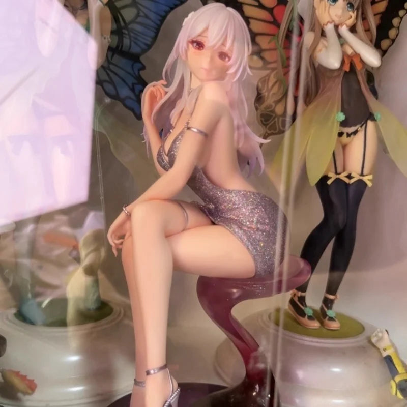 Original Genuine BearPanda 23cm FeintHear With Formal Dress Anime Action Figure Model Doll For Desk Decoration Collectible Toy