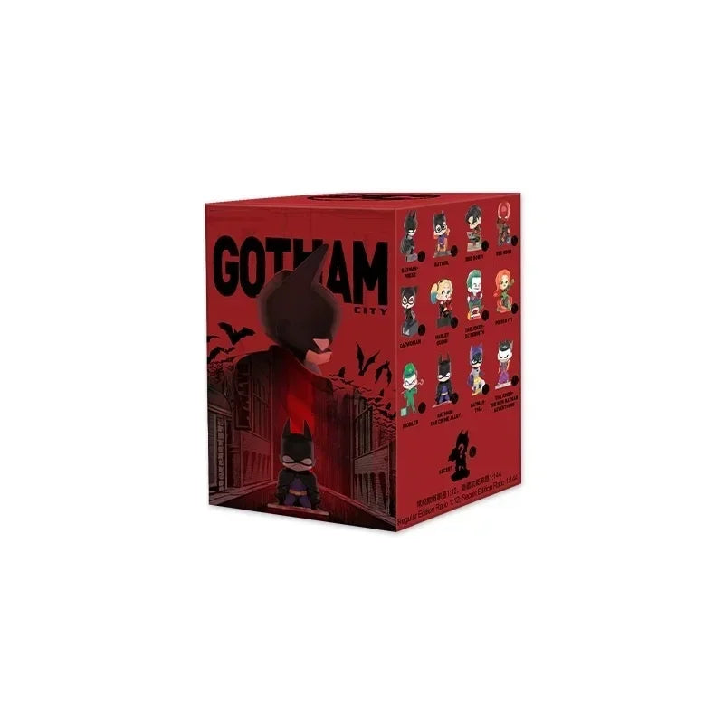 DC Gotham City Figure Batman Figure Catwoman The Joker Harley Quinn Q-version Figure Brand New Genuine In Shelf