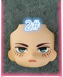 Genuine Attack on Titan Q version Mikasa Eren Levi face parts
