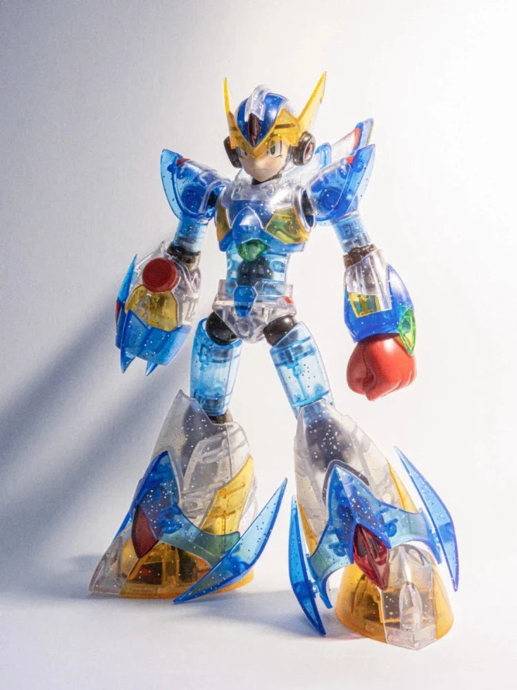【IN STOCK】New SS Model RockMan X Colour-through Falcon Armor KO KP701 Anime Action Figure Megaman X5 Mega Man Assembly Model Toy