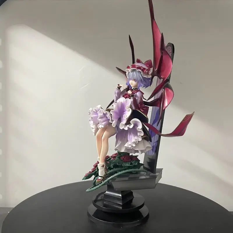 31cm Touhou Project Remilia Scarlet Vampire Game Girl Figure Model Statue Boys Collection Desktop Decoration Ornament Toys Gifts