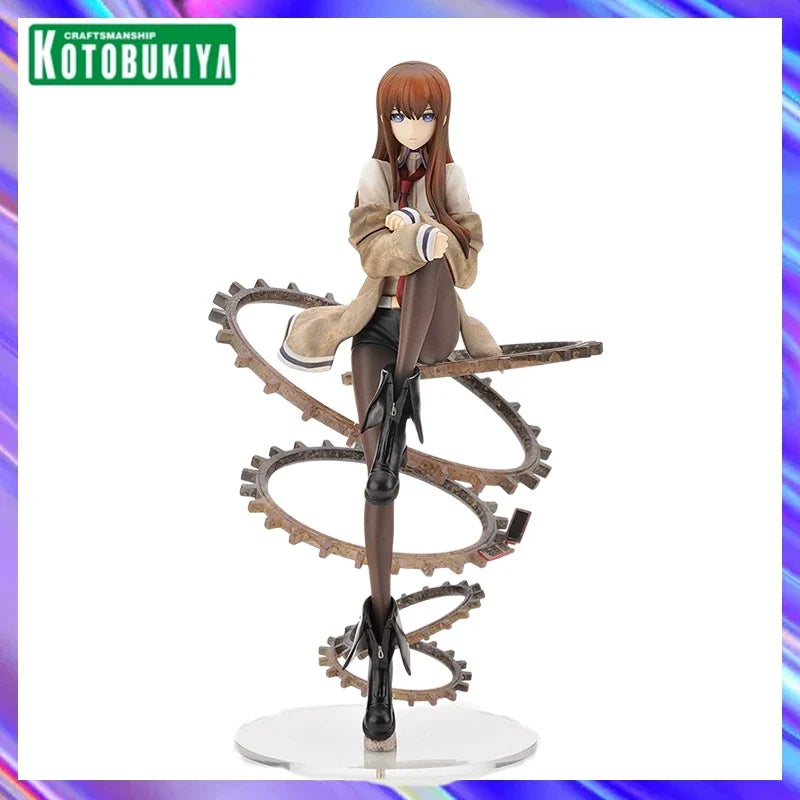 Original in Stock KOTOBUKIYA STEINS GATE Chris Makise 1/8 Figures Model Toys Collection Gift Ornaments
