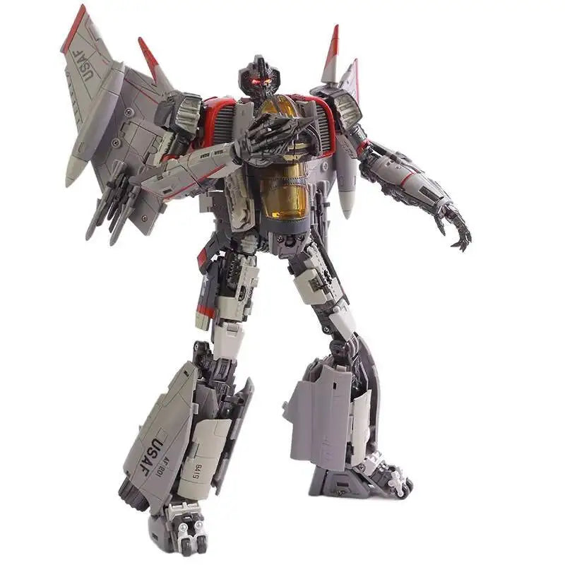 Thunder Warrior SX01 SX-01 Blitzwing Masterpiece Transformation Action Figure Toy Movie Model KO SS65 28cm Deformation Car Robot
