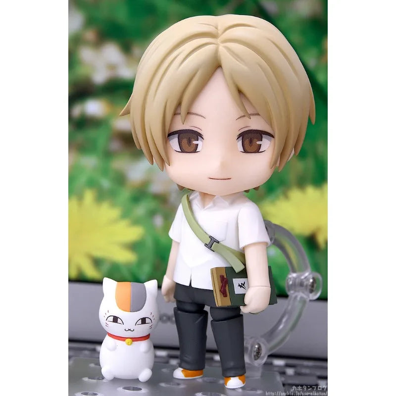 In Stock Yuujinchou Natsume Takashi Anime Figure Takashi Natsume & Nyanko Sensei Action Figure Collectible Model