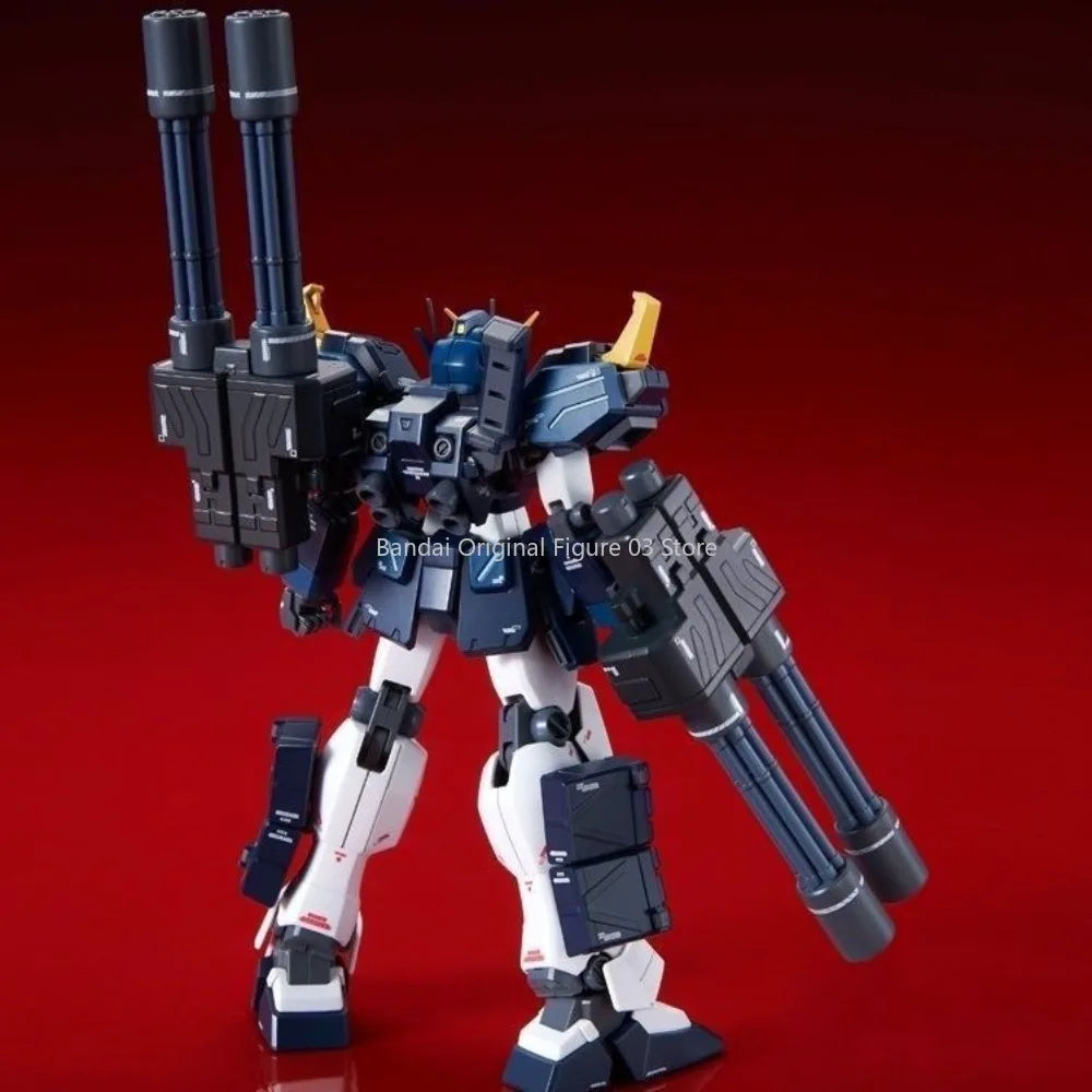 Bandai Original MODEL KIT MG 1/100 GUNDAM HEAVYARMS CUSTOM EW Model Kit Anime Action Fighter Assembly Model Toy gift For kid
