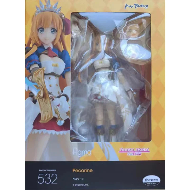 100% Original Figma 532 Princess Connect Re:Dive Pecorine In Stock Anime Action Collection Figures Model Toys