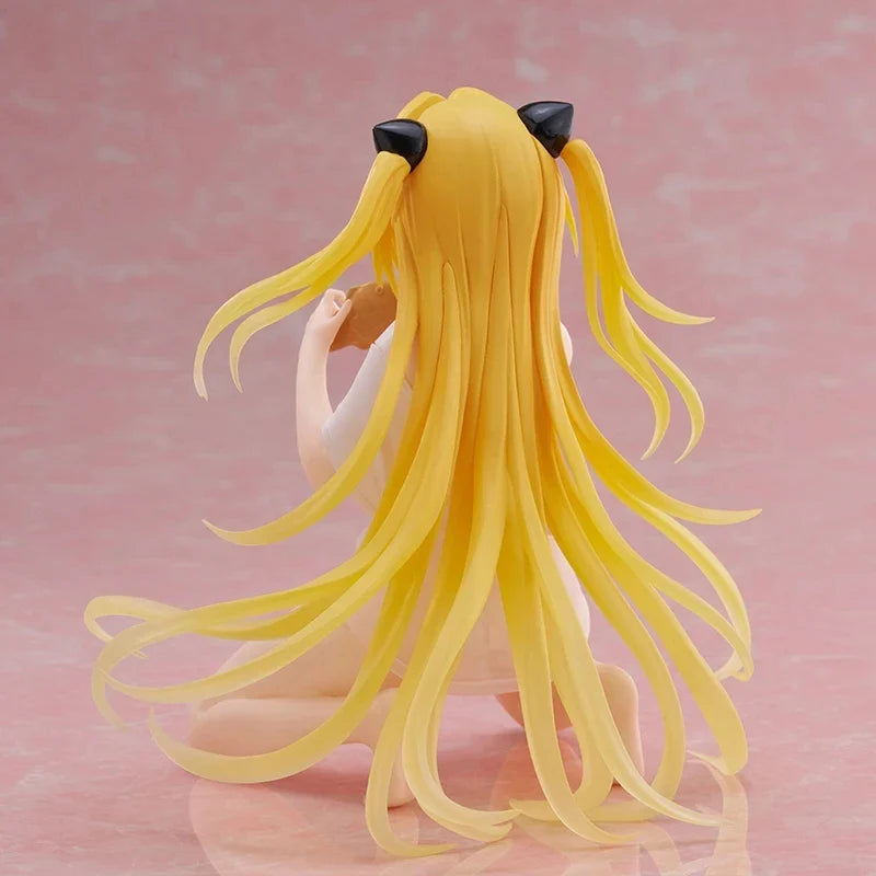 [Genuine] Original In Stock Taito To Love-Ru Darkness Desktop Cute Golden Darkness Room Wear Ver Anime Collector Figure Model