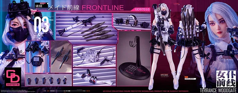 In Stock Servant Frontline Third Shot Nova 1/6 Action Figure Gd97010 Female Soldier Figure Model Collectible Value Gifts Toys