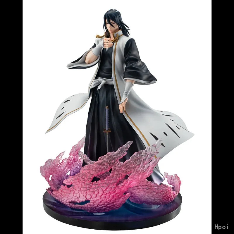 '-In Stock Original MegaHouse BLEACH Kuchiki Byakuya Thousand Years of Blood War Anime Figure Model Gift Toys Collect