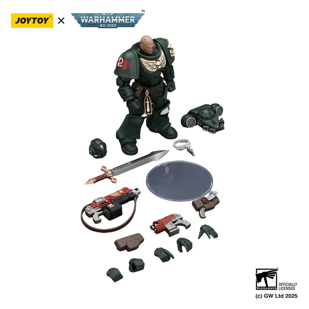 [IN STOCK]JOYTOY Warhammer 40,000 1/18 Action Dark Angels  Intercessors Brother Asharr/Brother Nadael 2PCS Model