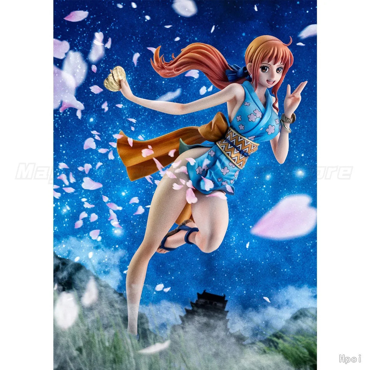 【In Stock】MegaHouse POP ONE PIECE "Warriors Alliance" Nami Novice Female Ninja Anime Figure Model