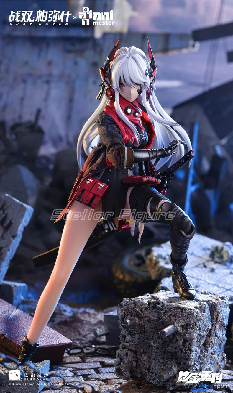 [SF] in Stock Original Nuclear Gold Reconstruction AniMester Battle Double Pamish Lucia Crimson Abyss 1/9 Scale Figure Anime