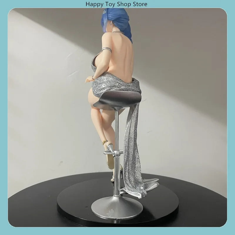 Azur Lane St. Louis Evening Dress Ver. 28cm Sitting Pose Anime Figure Statue Desktop Decoration Gift
