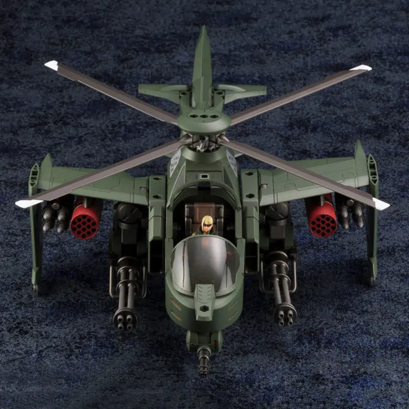Kotobukiya Hexa Gear HG055R Steel Rain Assembly Military Helicopter Plastic Model Kit Collectible