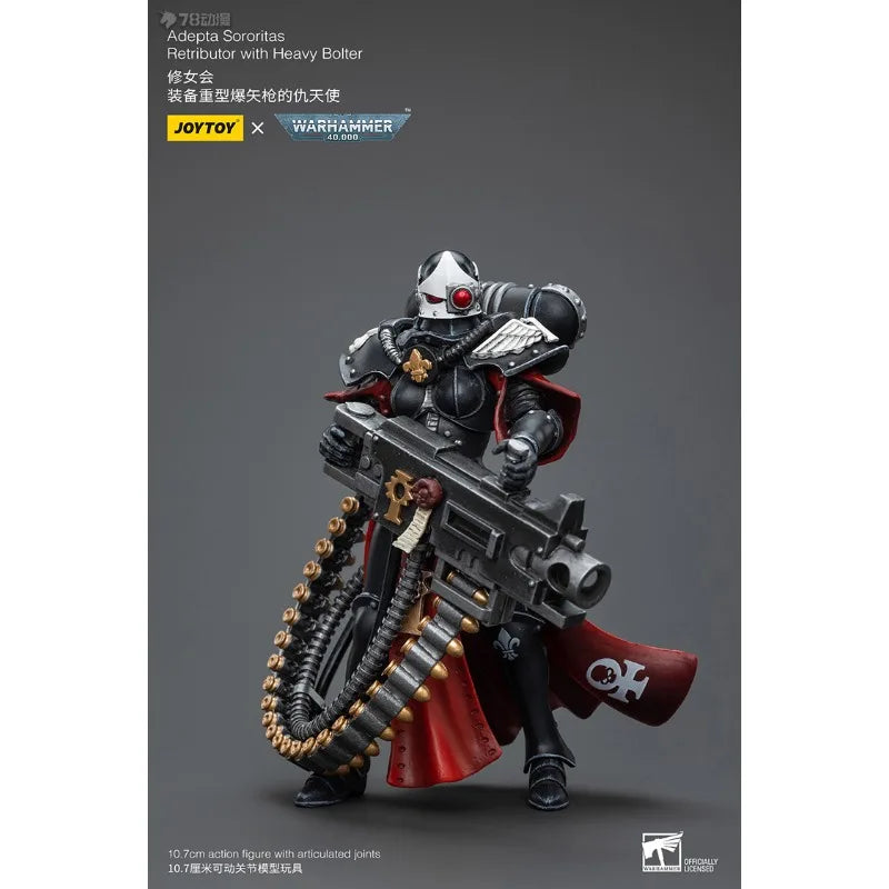 Spot Goods JOYTOY Original Warhammer 40k Series Retributor  Anime Action Figure Model Toys Collectible Model Gifts for Boys