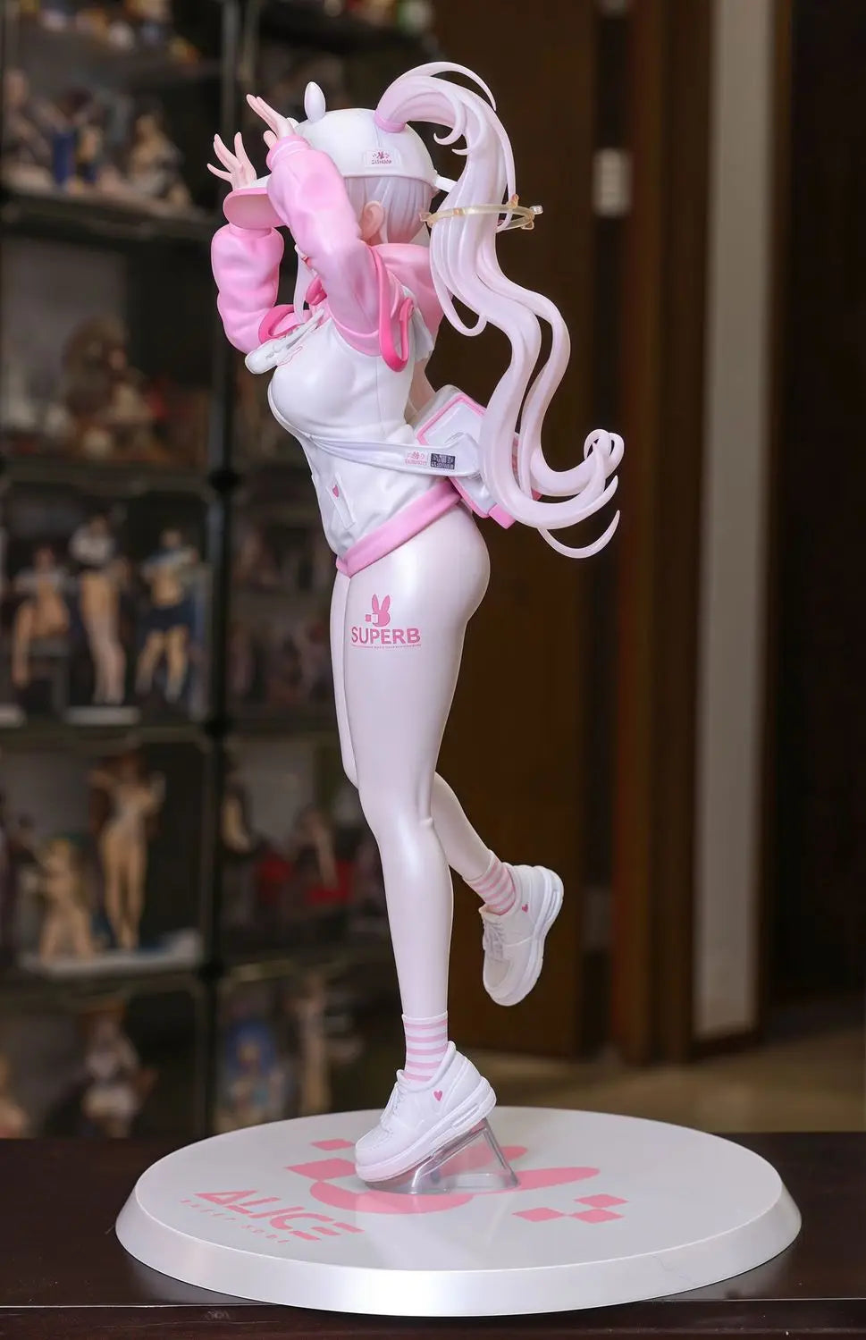In Stock 25cm Alice Anime Figure NIKKE：The Goddess of Victory Game Character Figure Gk Statue Model Collection Ornament Toy Gif