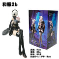Yorha No.2 Type B Anime Girl Figure Ver1.1a Model A No.2 Kimono Action Figure Collection Modle Toy  Boy'S Birthday Gift