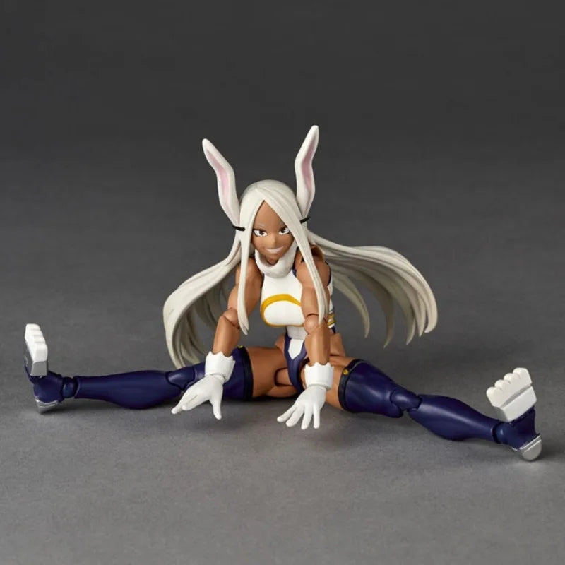 Original Kaiyodo Revoltech Mirko My Hero Academia Amazing Yamaguchi In Stock Anime Collection Figures Model Toys