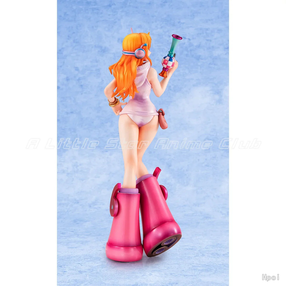 Original MegaHouse Portrait.Of.Pirates ONE PIECE Nami Evolutionary History Figures