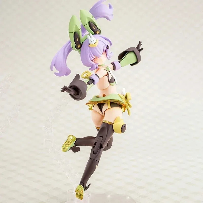 Kotobukiya Original Model Kit KP741 MEGAMI DEVICE Anime Action PUNI MOFU MAO And Rabbit Figure Assembly Model Gifts Toysleisure