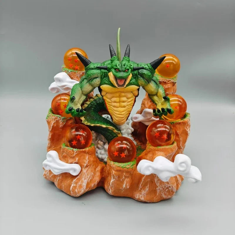 21cm New Dragon Ball Anime Figure Bolunga Perimeter PVC Model Scene Statue Desktop Decoration Ornaments Kids Birthday Gifts Toys
