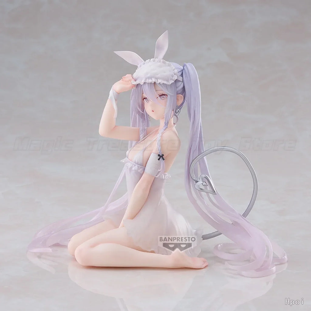 【In stock】 Original BANPRESTO Rurudo ESPRESTO-Sleepy Bunny Eve 13 CM Beauty Animation Figure Ornaments Gifts