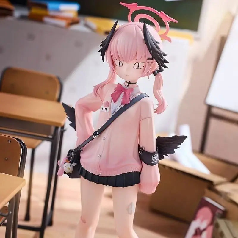 19cm Blue Archive Shimoe Koharu Pink Impression Game Girl Figures Models Statue Models Boys Collectible Ornament Doll Toys Gifts