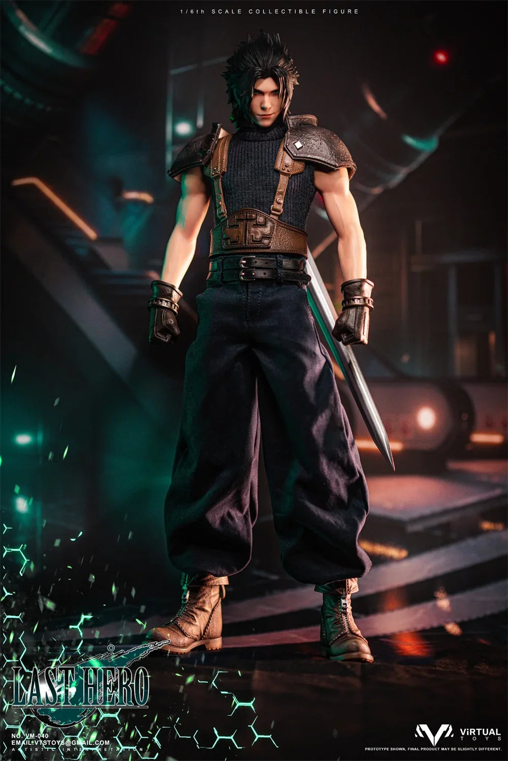 VTSTOYS vm-040 1/6 Scale The Last Hero Zack Male Soldier Full Set For 12Inch Action Figure Collctible Model Toys Gifts