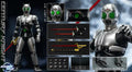 【Auf Lager】Original SOOSOOTOYS SST-070 Silver Shadow Warrior Kamen Rider Shadow Moon 1/6 Actionfigur Spielzeug