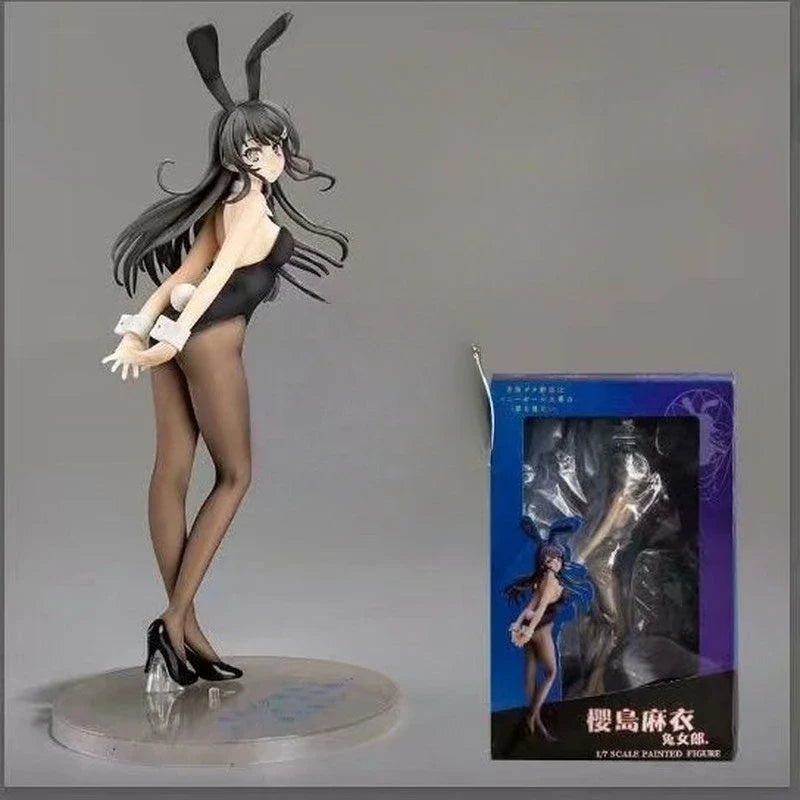 In Stock Aniplex Rascal Does Not Dream of Bunny Girl Senpai Mai Sakurajima Figure Statue Collectible Gift