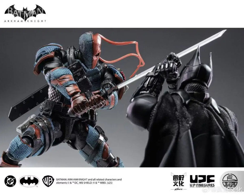 New Original LPZZ Toys Arkham Knight Figure Deathstroke Action Figures X U-P-Finegures Batman DC Multiverse Superman 1/12 Statue