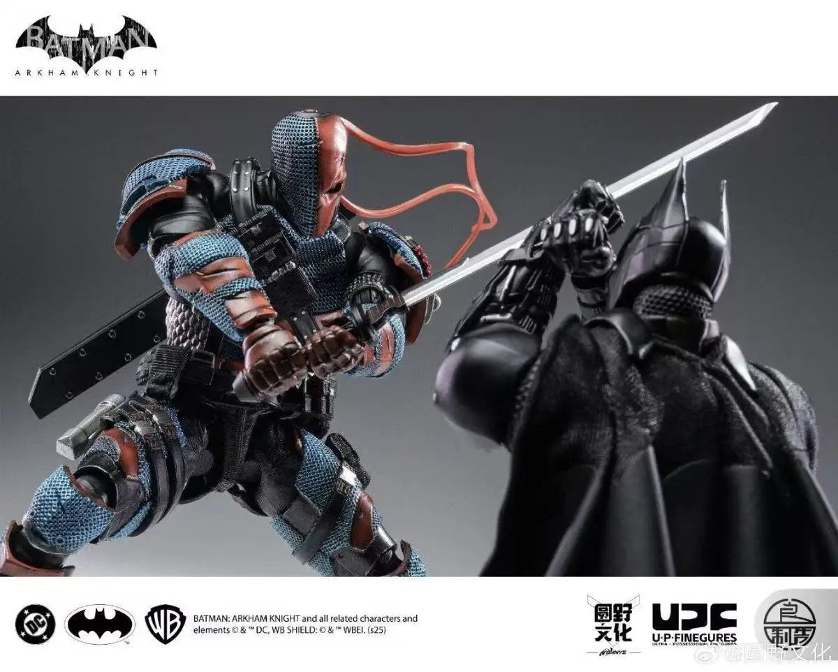 New Original LPZZ Toys Arkham Knight Figure Deathstroke Action Figures X U-P-Finegures Batman DC Multiverse Superman 1/12 Statue