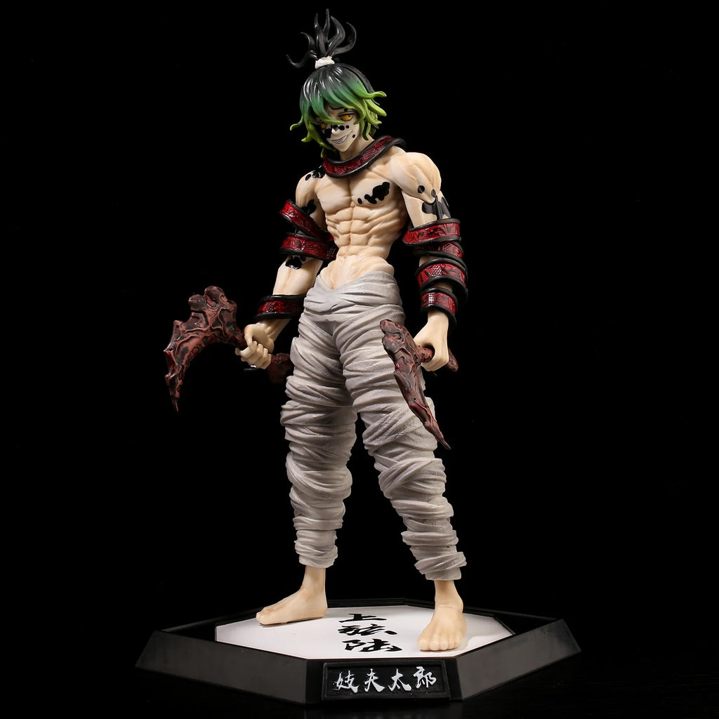 28cm  Demon Slayer Anime Figures DAKI SHINOBU Muzan 12 Style Action Figure Statue Model Doll Collection Toys Gifts